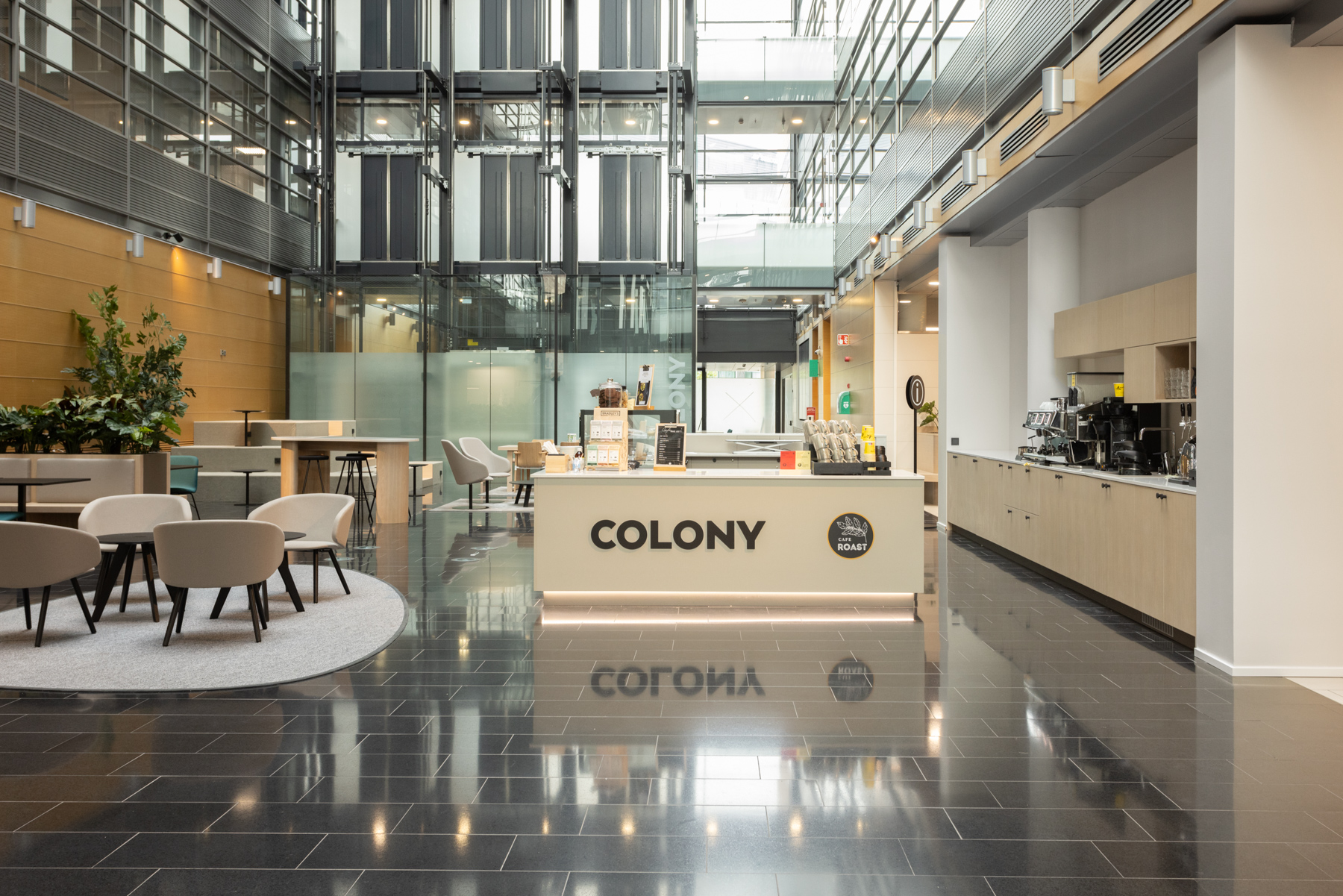 Colony Pitäjänmäki aula